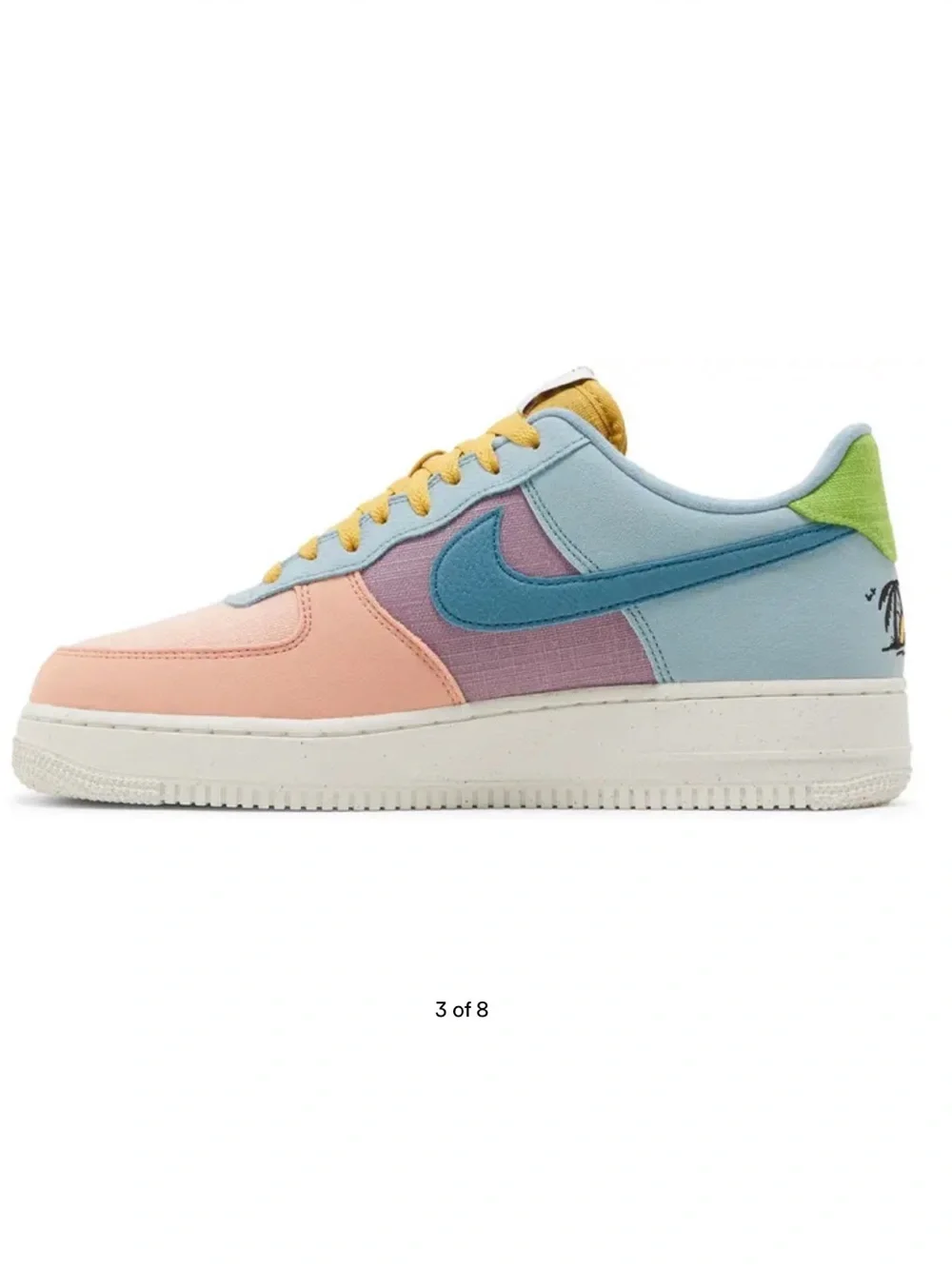 Nike Air Force 1 Low '07 LV8 Next Nature 'Sun Club - Multi' Size 6.5Y 8 Womens